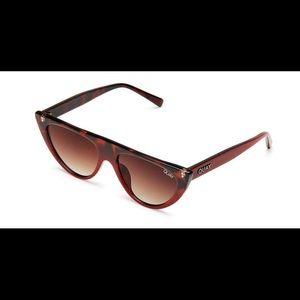 Quay “Runaway” Red/Tortoise Sunglasses